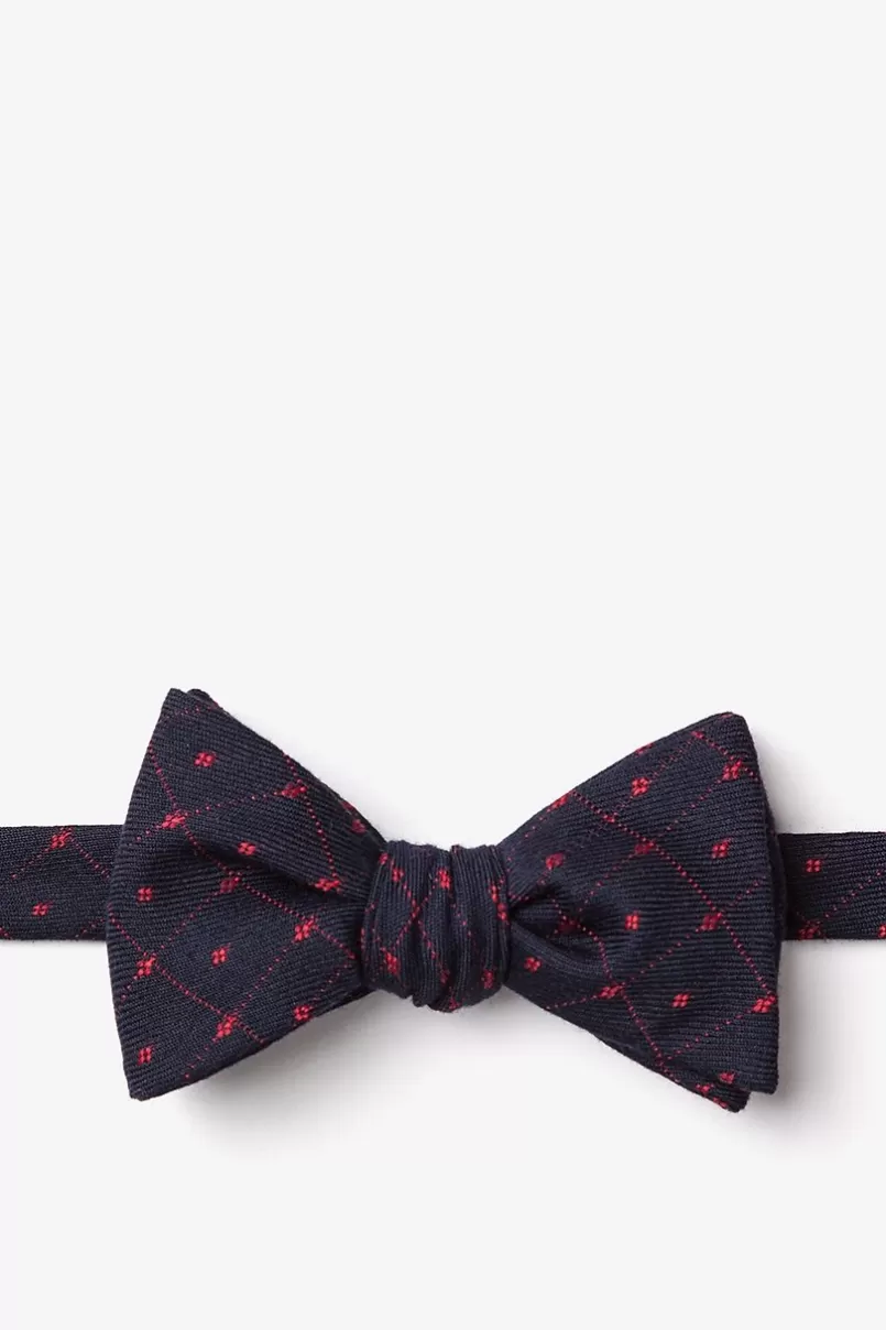 Ties Gresham Self-Tie Bow Tie Red Flash Sale