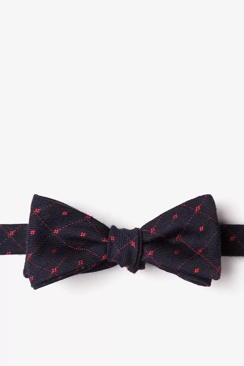 Ties Gresham Red Skinny Bow Tie Online