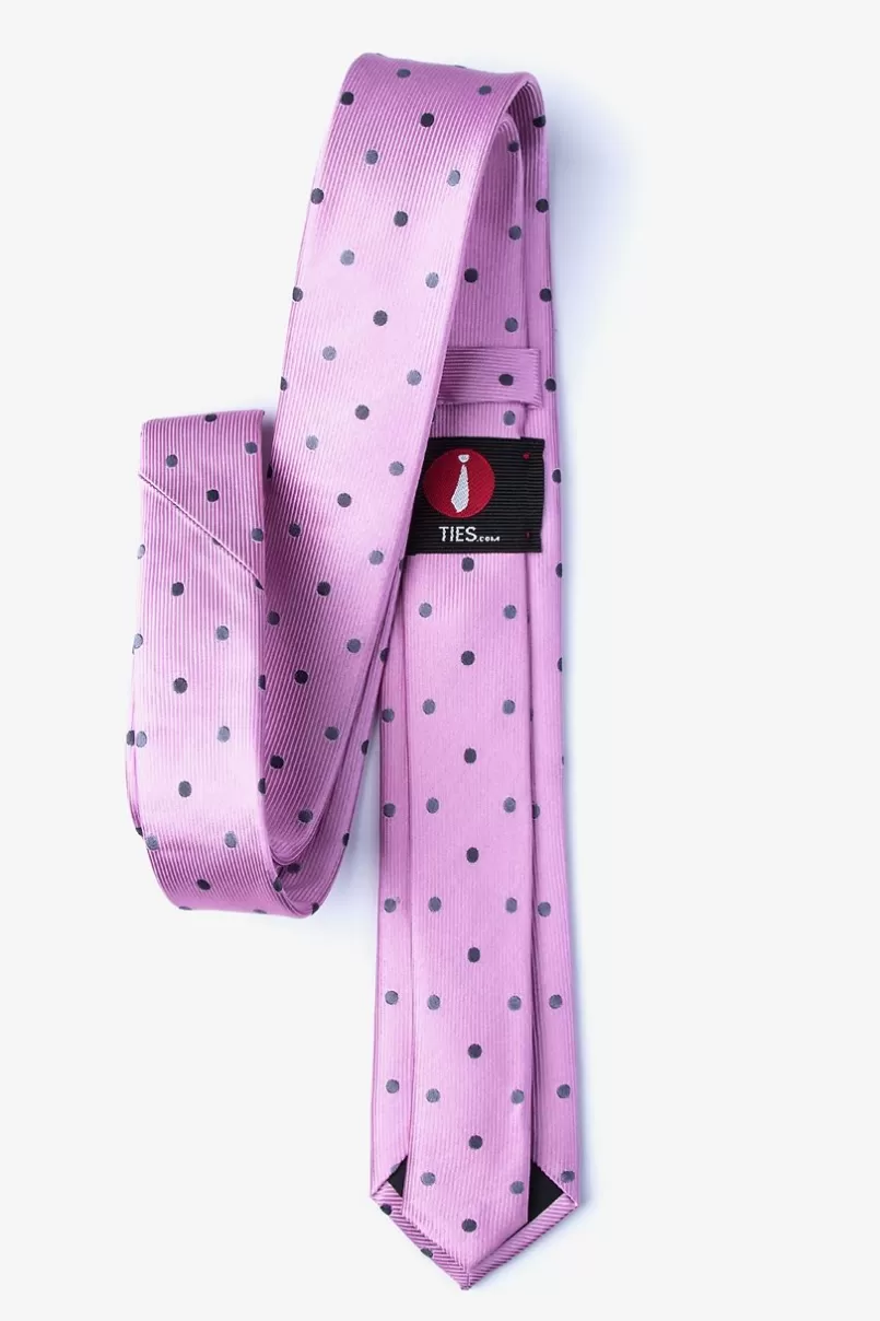 Ties Grizzly Skinny Tie Pink Online