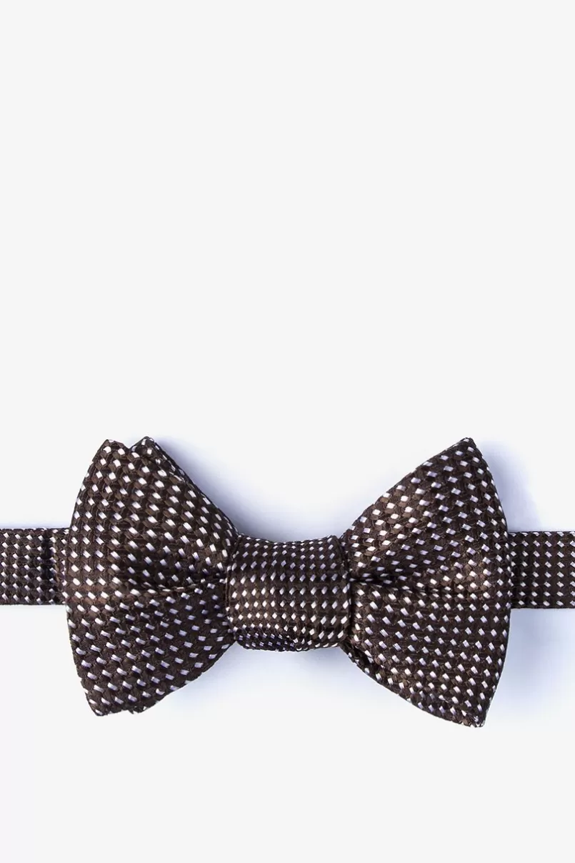 Ties Groote Self-Tie Bow Tie Brown Discount