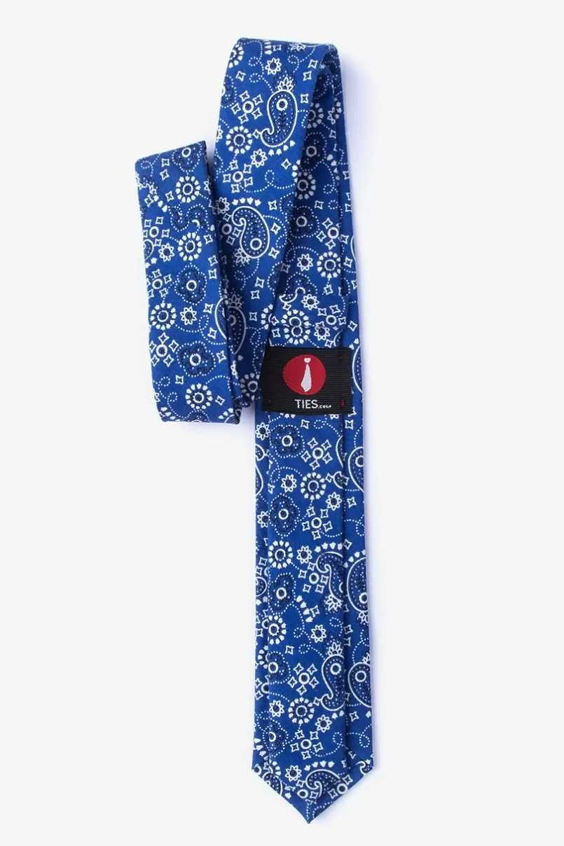 Ties Grove Navy Blue Skinny Tie NavyBlue Flash Sale