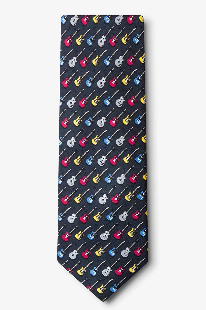 Ties Guitar God Charcoal Tie Best