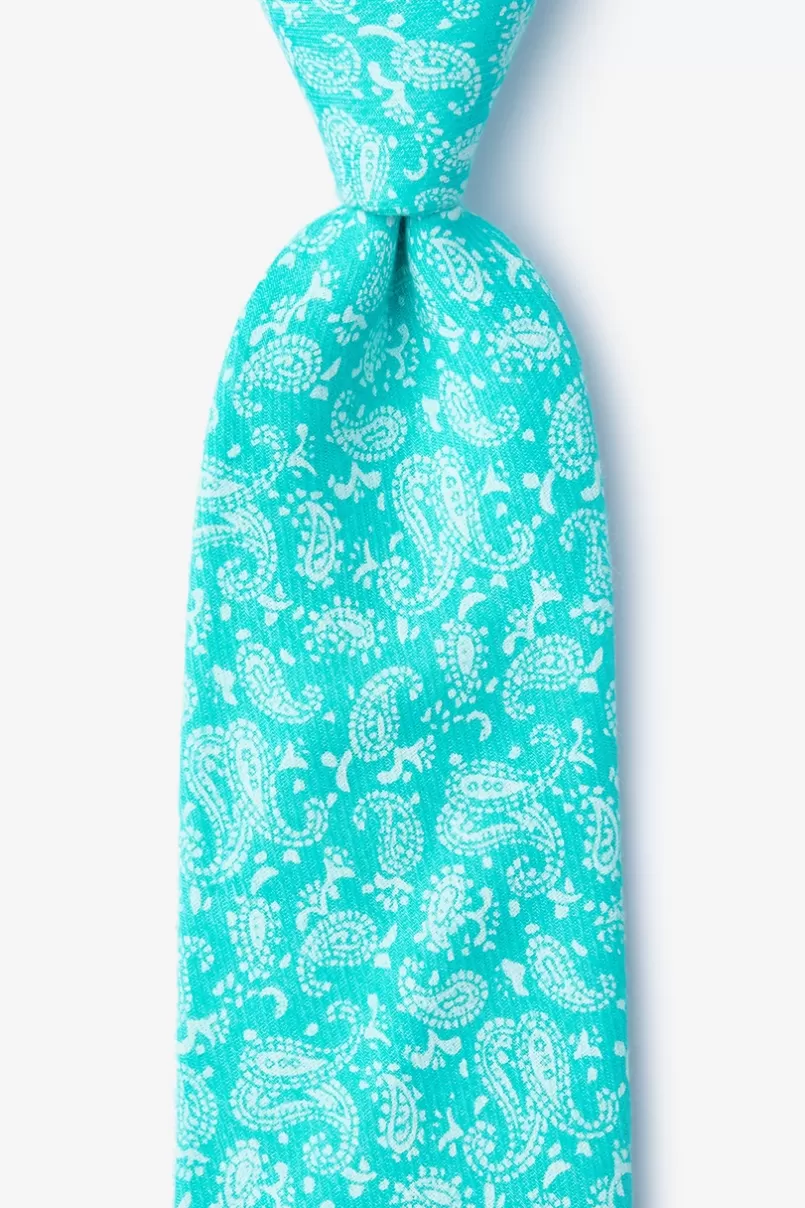 Ties Guryon Turquoise Extra Long Tie Store