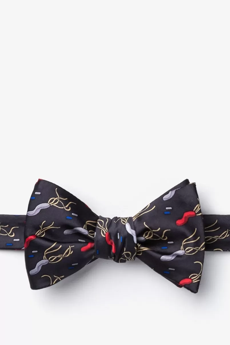 Ties H. Pylori Charcoal Self-Tie Bow Tie Cheap