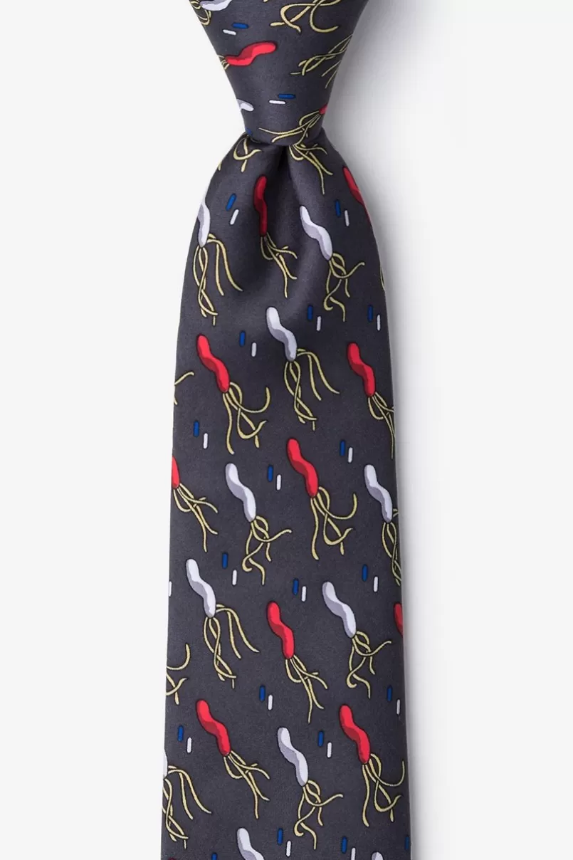 Ties H. Pylori Charcoal Tie Sale