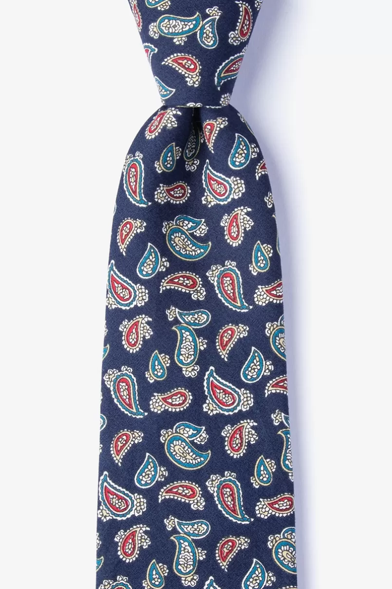 Ties Harrison Navy Blue Tie Clearance