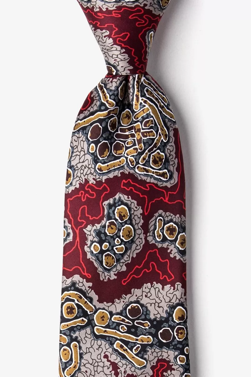 Ties Hepatitis B Red Tie Fashion