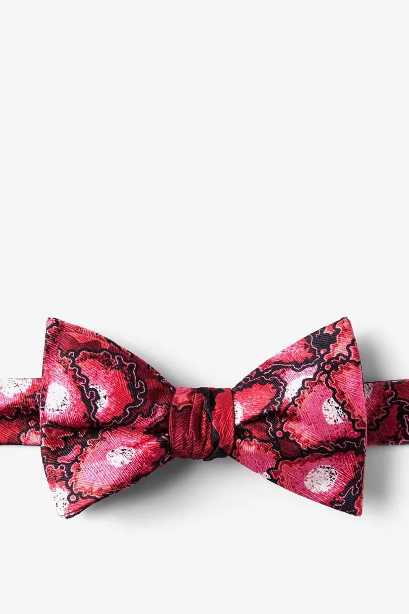 Ties Hepatitis C Red Self-Tie Bow Tie Flash Sale