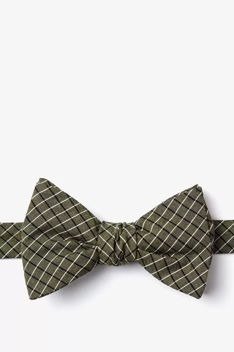 Ties Holbrook Self-Tie Bow Tie Sage Best Sale