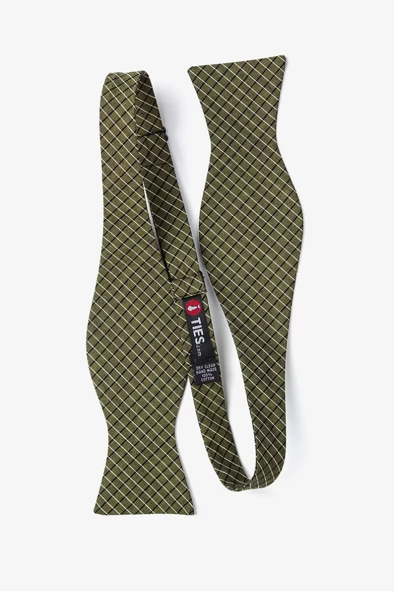 Ties Holbrook Self-Tie Bow Tie Sage Best Sale