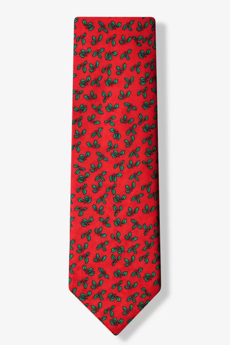 Ties Holly Mini Red Tie Best Sale