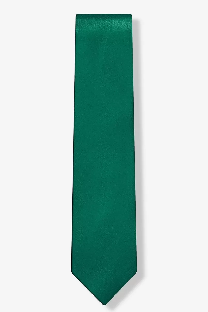 Ties Hunter Green Skinny Tie HunterGreen Outlet