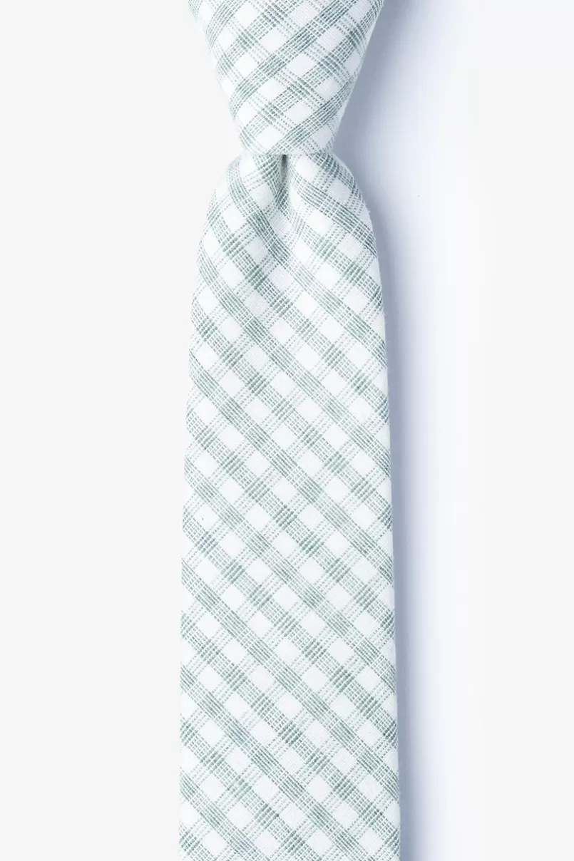 Ties Huron Skinny Tie Green Cheap