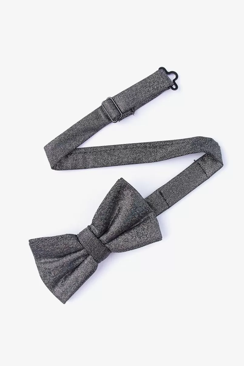 Ties Hurricane Pre-Tied Bow Tie Black Store