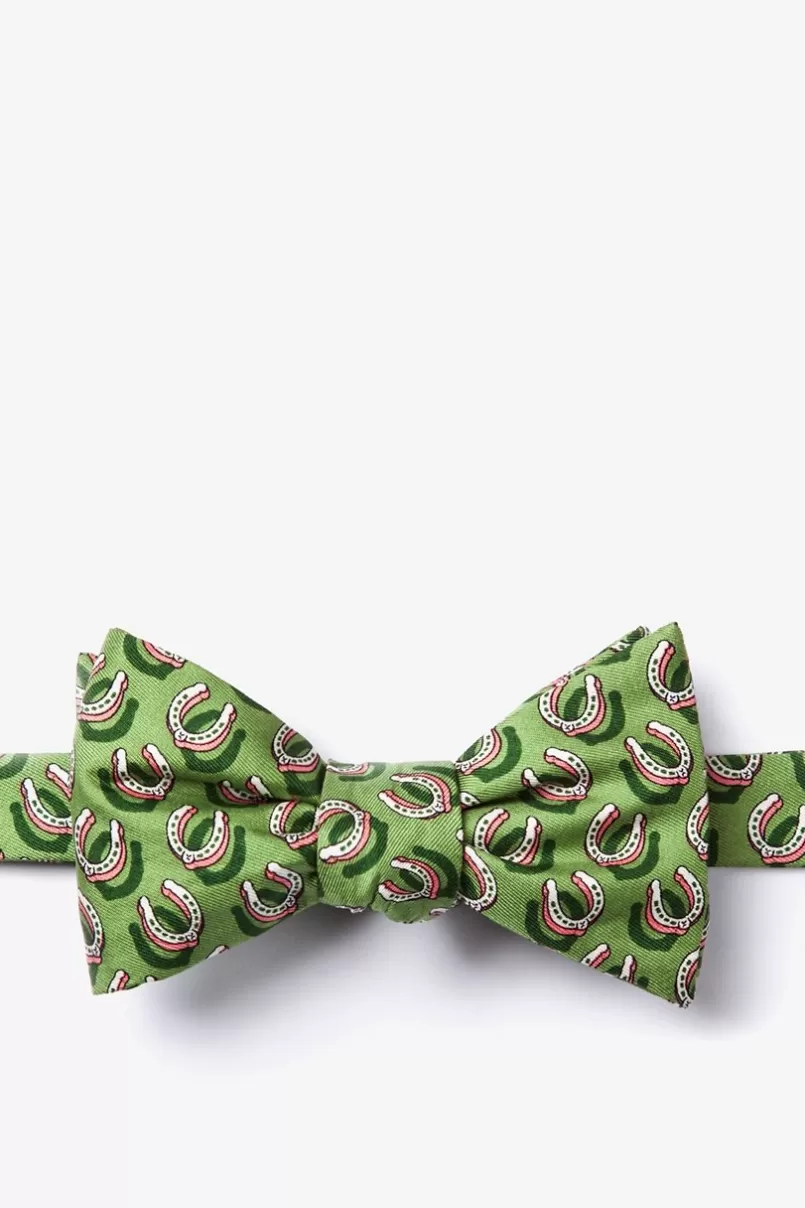 Ties If the Shoe Fits Self-Tie Bow Tie Green Sale