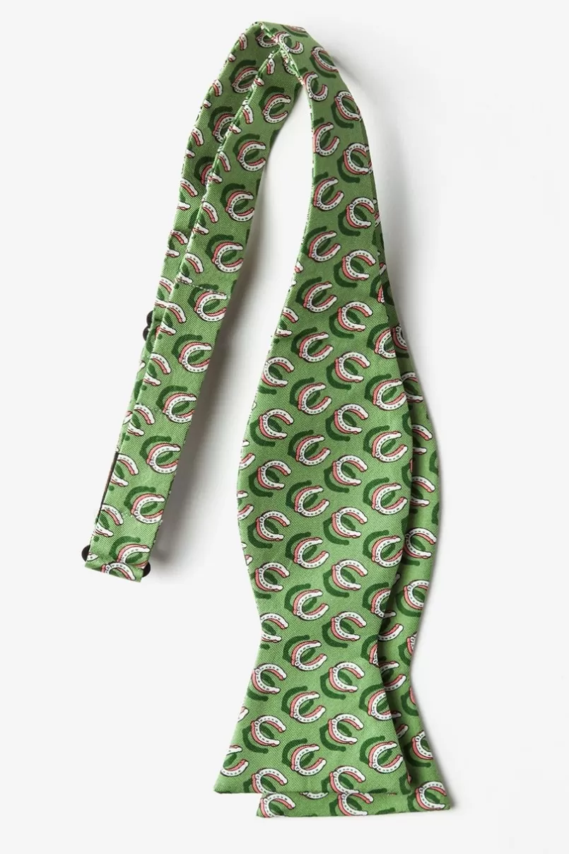 Ties If the Shoe Fits Self-Tie Bow Tie Green Sale