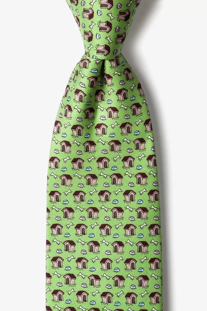 Ties In the Doghouse Green Tie Best