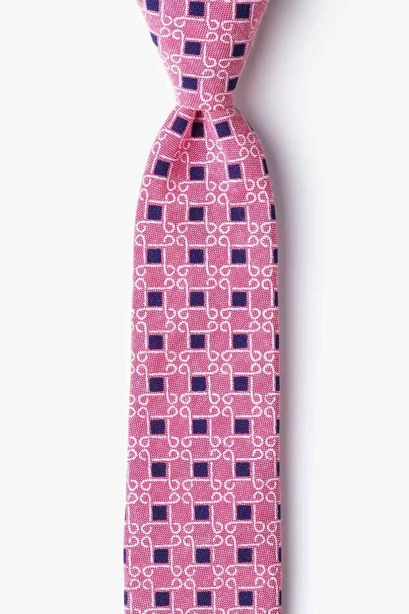 Ties Jamaica Skinny Tie Red Online