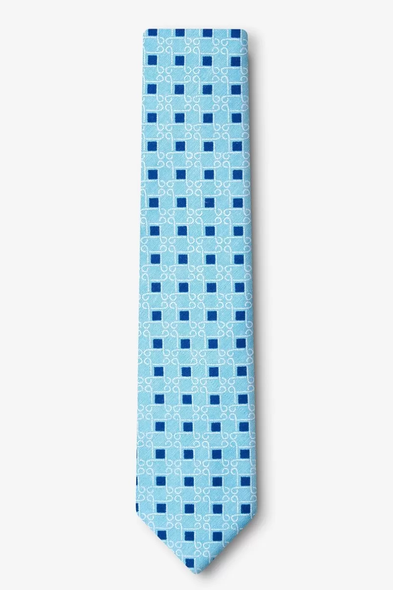 Ties Jamaica Skinny Tie Turquoise Clearance