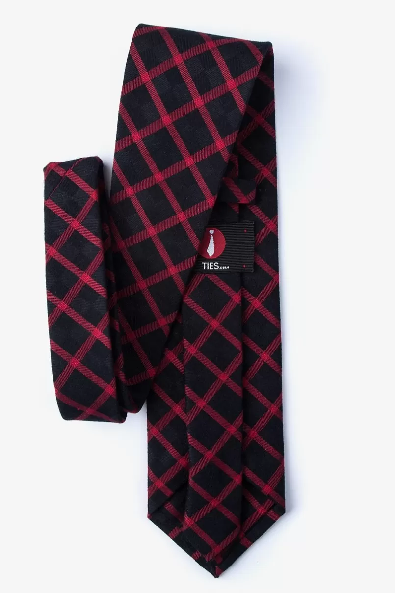 Ties Joaquin Red Extra Long Tie Hot