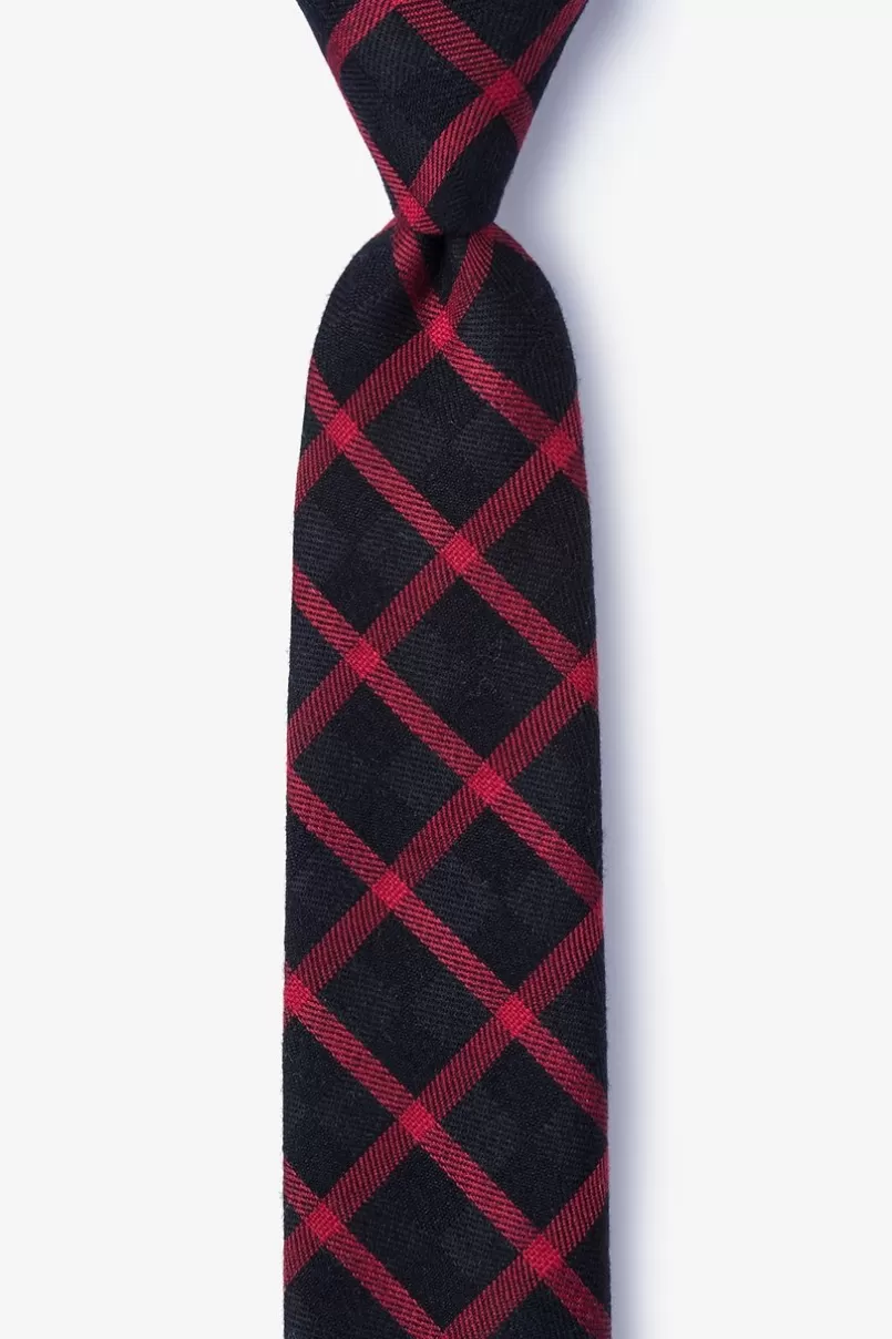 Ties Joaquin Skinny Tie Red Fashion