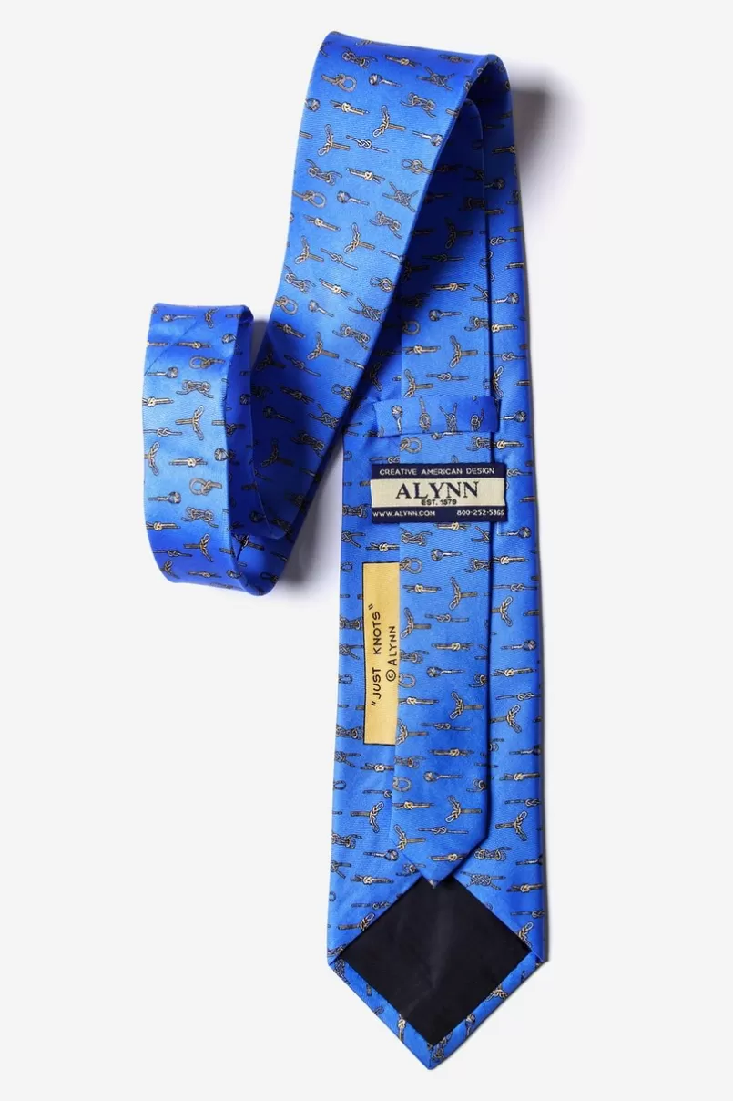 Ties Just Knots Light Blue Tie Cheap