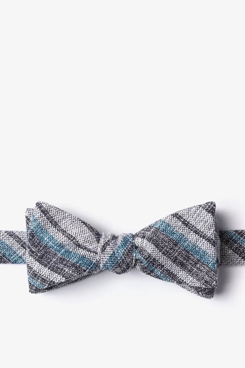 Ties Katy Skinny Bow Tie Black New