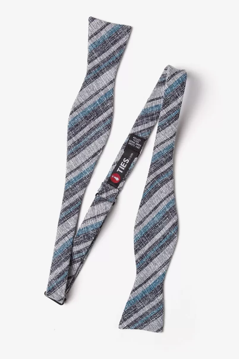 Ties Katy Skinny Bow Tie Black New