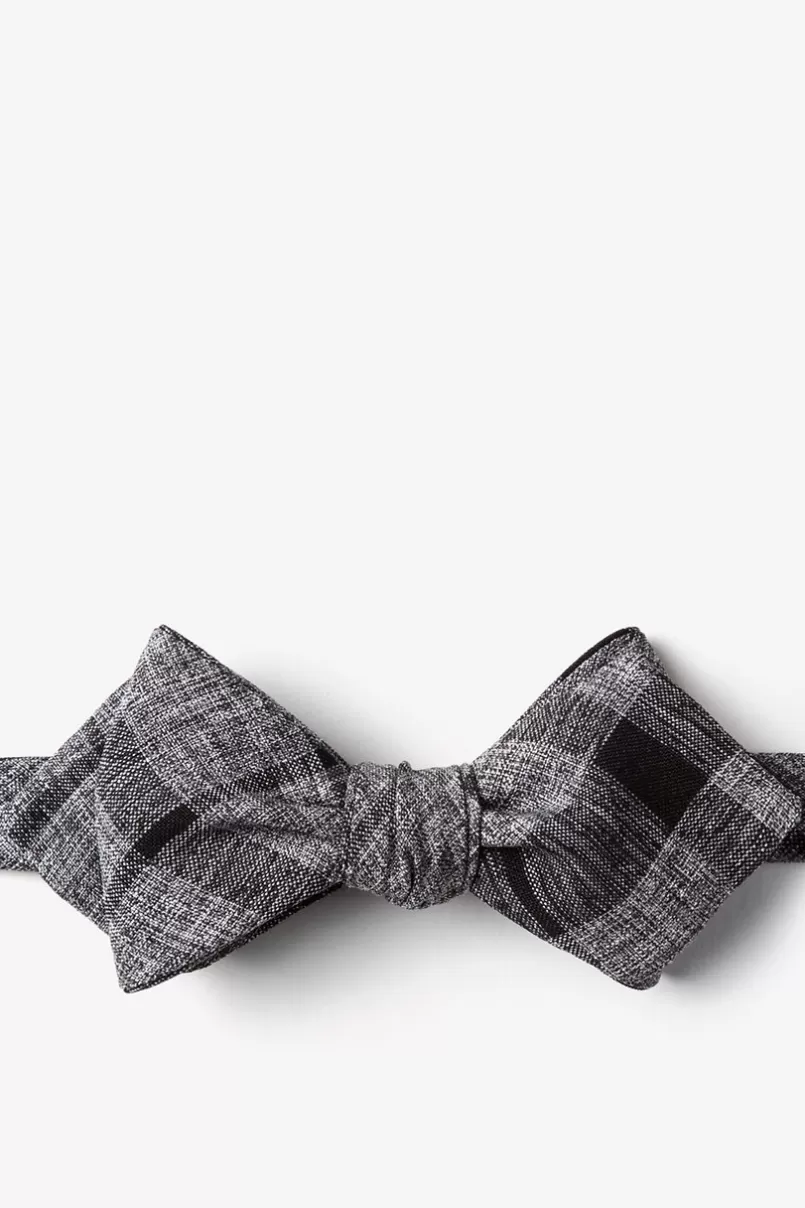 Ties Kirkland Diamond Tip Bow Tie Black Store