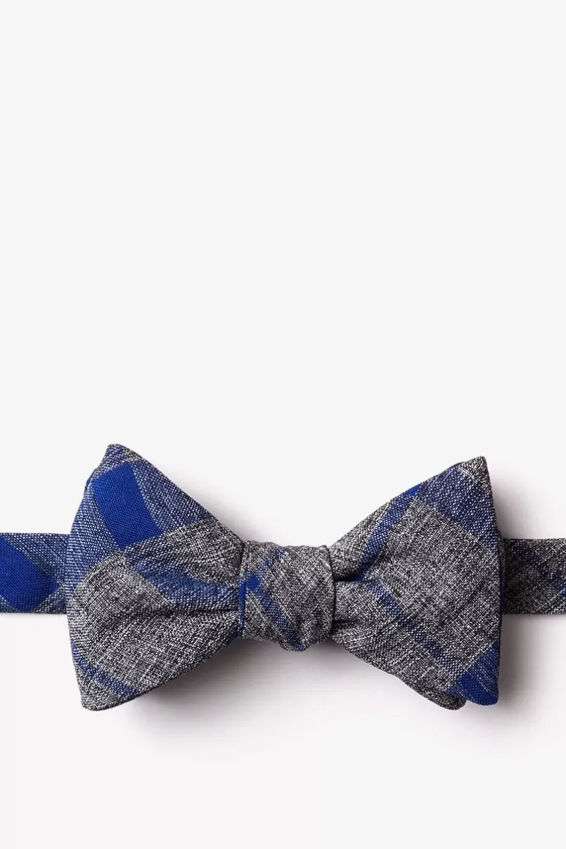 Ties Kirkland Self-Tie Bow Tie Blue New