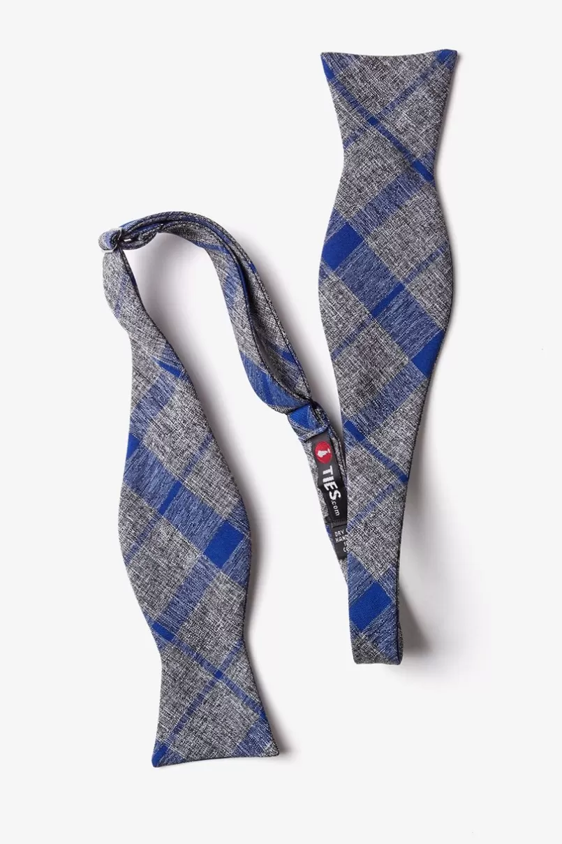 Ties Kirkland Self-Tie Bow Tie Blue New