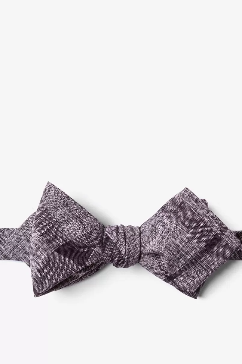 Ties Kirkland Diamond Tip Bow Tie Pink Flash Sale