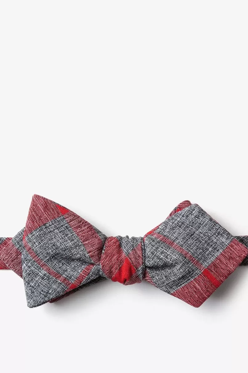 Ties Kirkland Diamond Tip Bow Tie Red Best