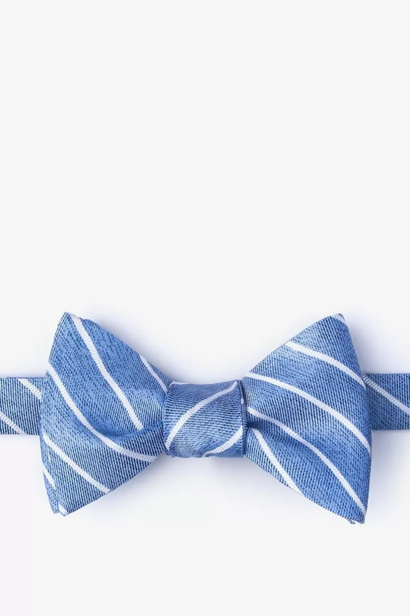 Ties Lagan Self-Tie Bow Tie Blue Sale