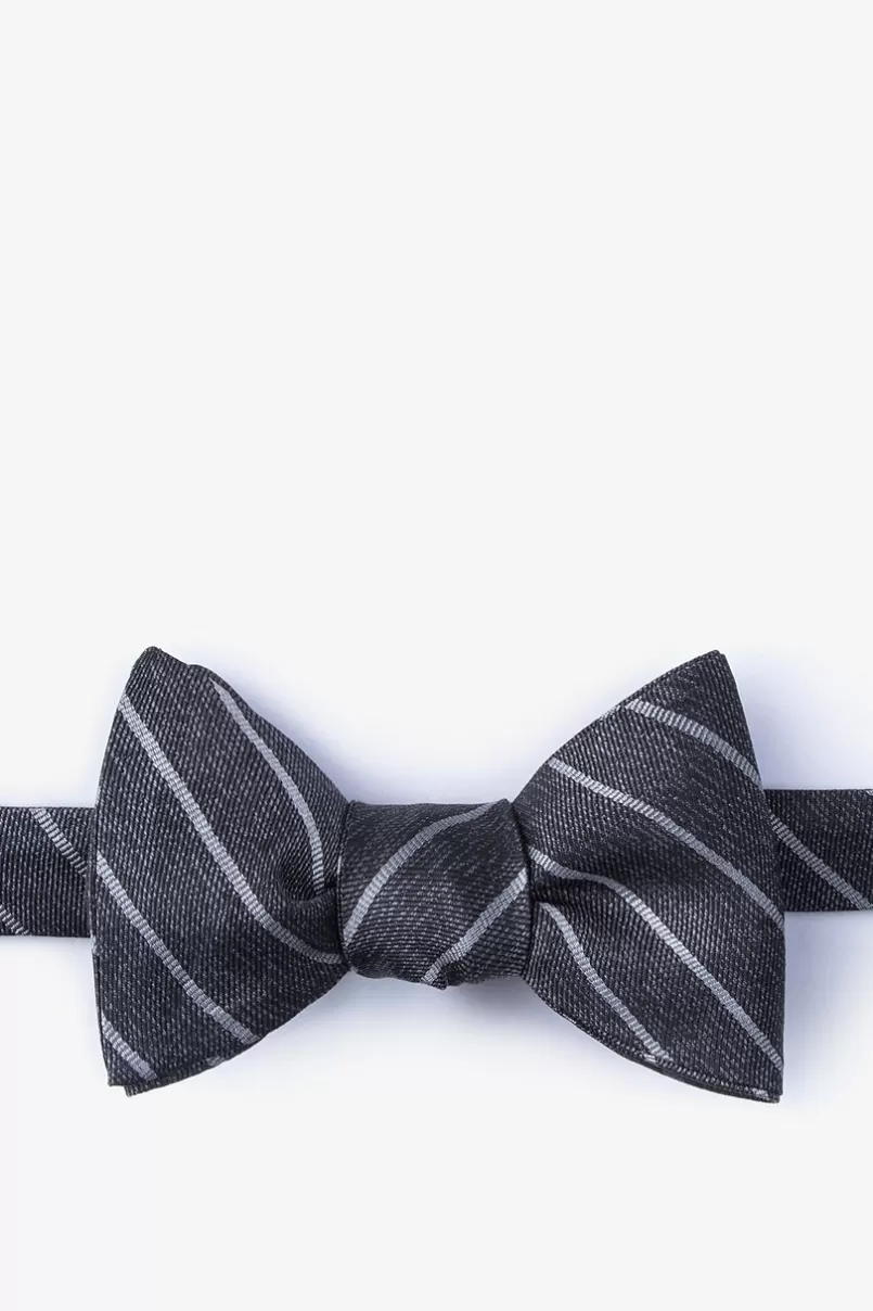 Ties Lagan Self-Tie Bow Tie Gray Hot