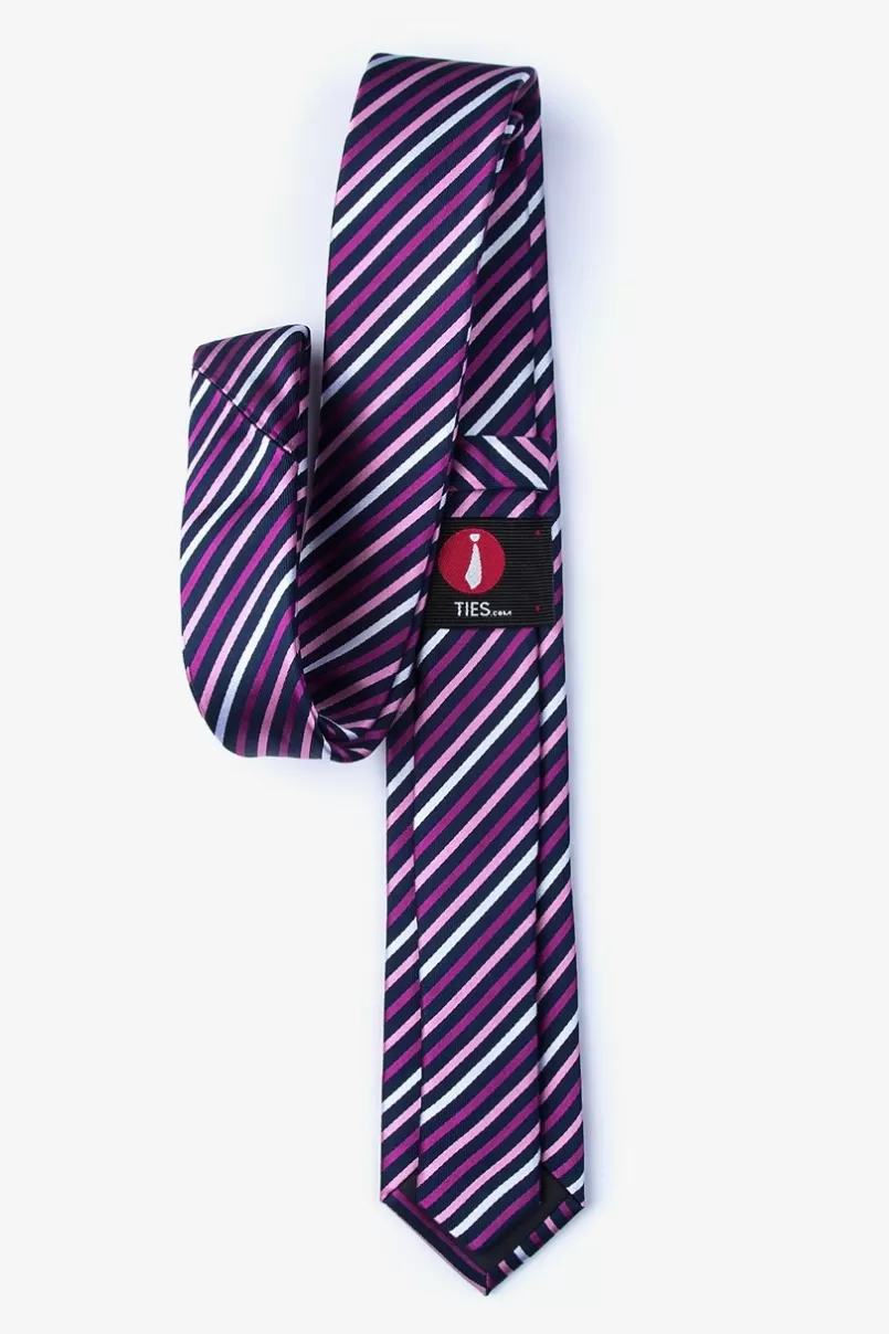 Ties Lee Skinny Tie Pink Best Sale