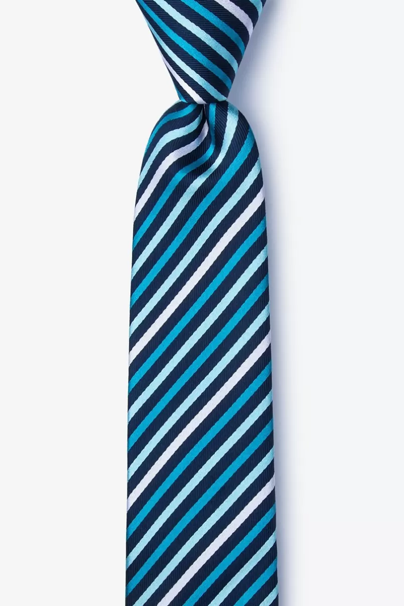 Ties Lee Skinny Tie Teal Online