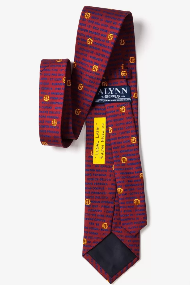 Ties Legal Latin Red Tie Cheap