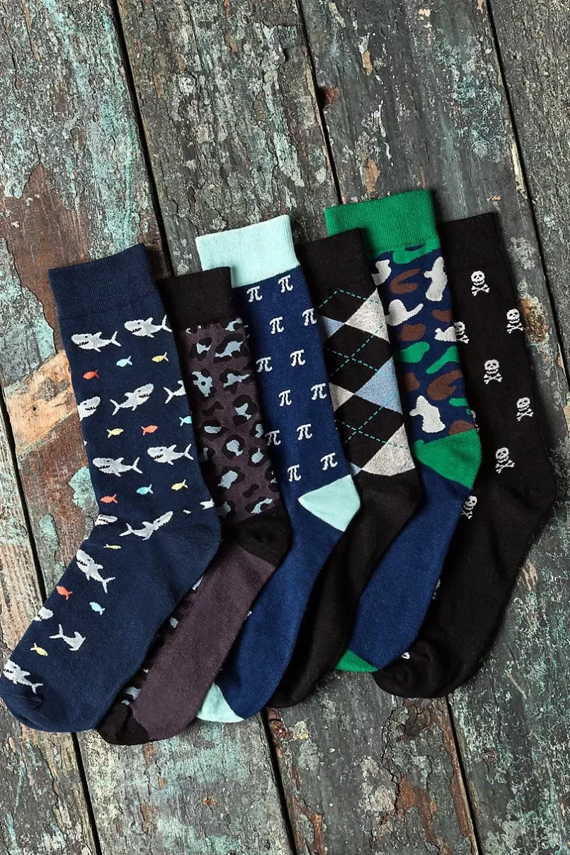 Ties Leopard Print Sock Charcoal Shop