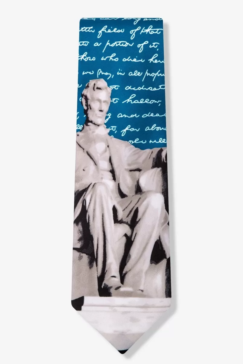 Ties Lincoln Blue Tie Cheap