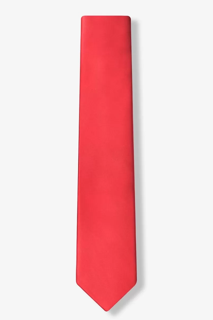 Ties Lust Red Skinny Tie LustRed Clearance