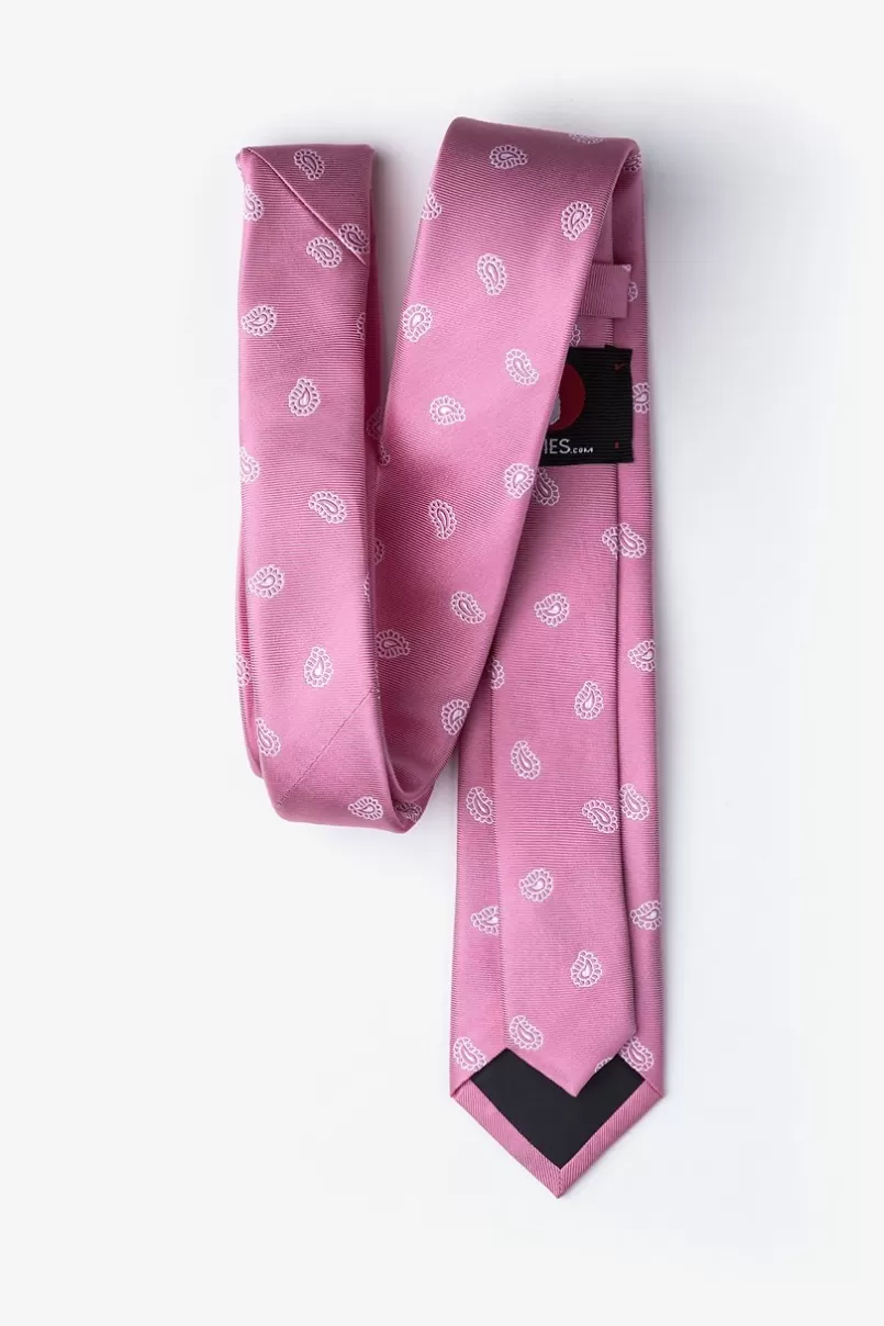 Ties Margarita Skinny Tie Pink Flash Sale