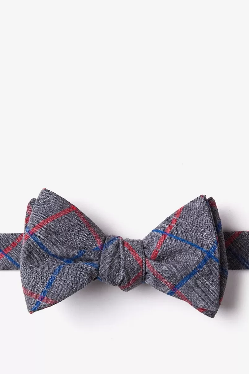 Ties Maricopa Self-Tie Bow Tie Charcoal Cheap