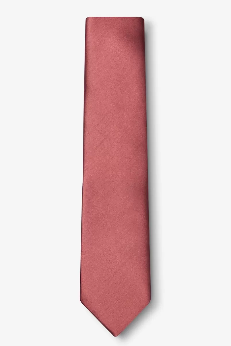 Ties Skinny Tie Marsala Discount