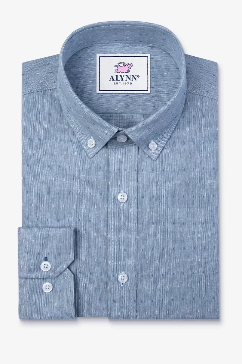 Ties Mason Business Casual Shirt Blue Online