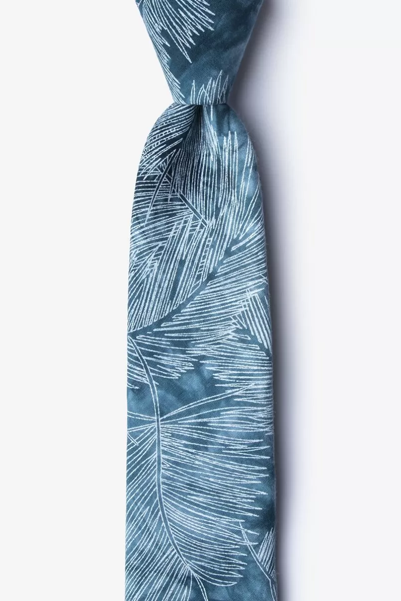 Ties Medina Blue Skinny Tie Cheap