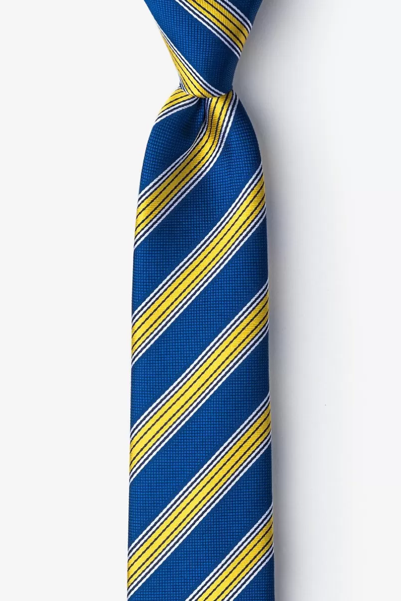 Ties Melville Blue Skinny Tie Best Sale