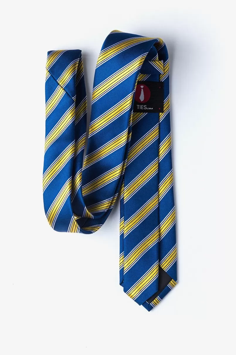 Ties Melville Blue Skinny Tie Best Sale