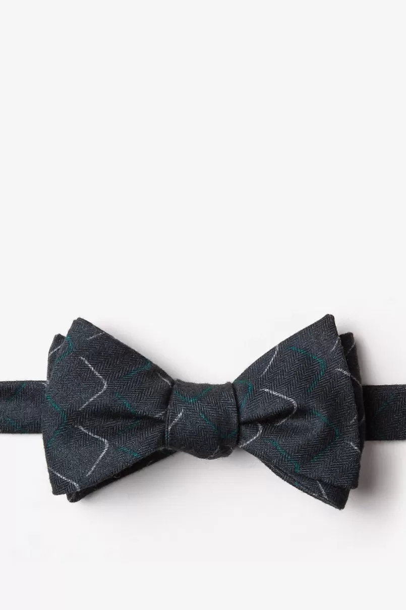 Ties Mesa Self-Tie Bow Tie Green New