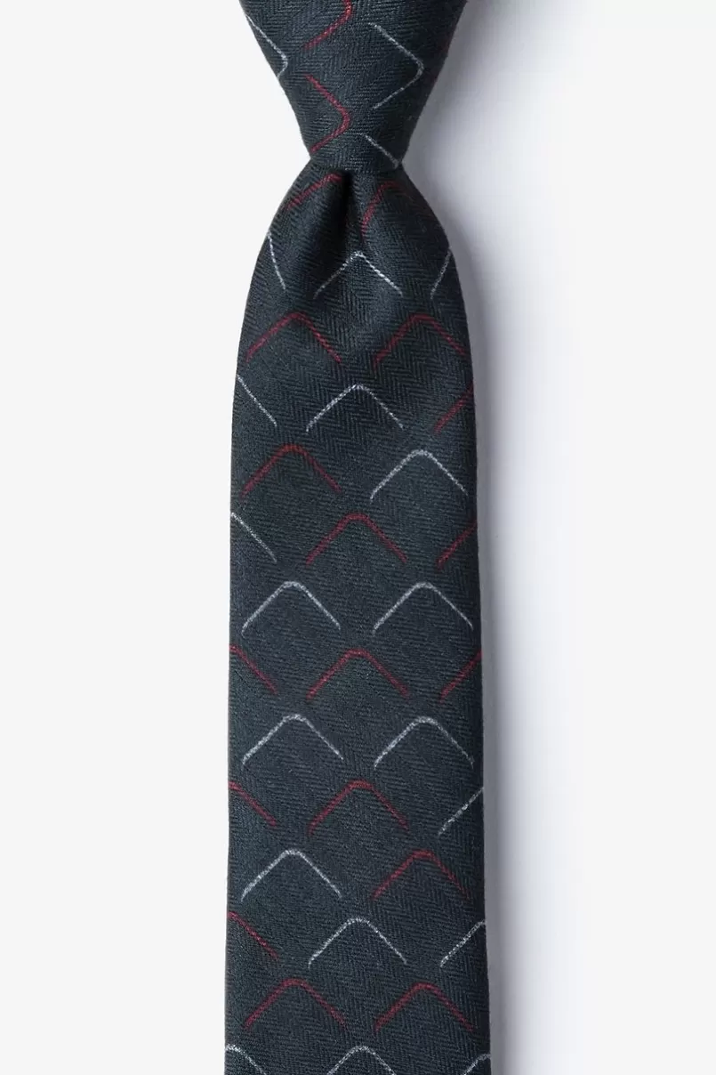 Ties Mesa Skinny Tie Red New